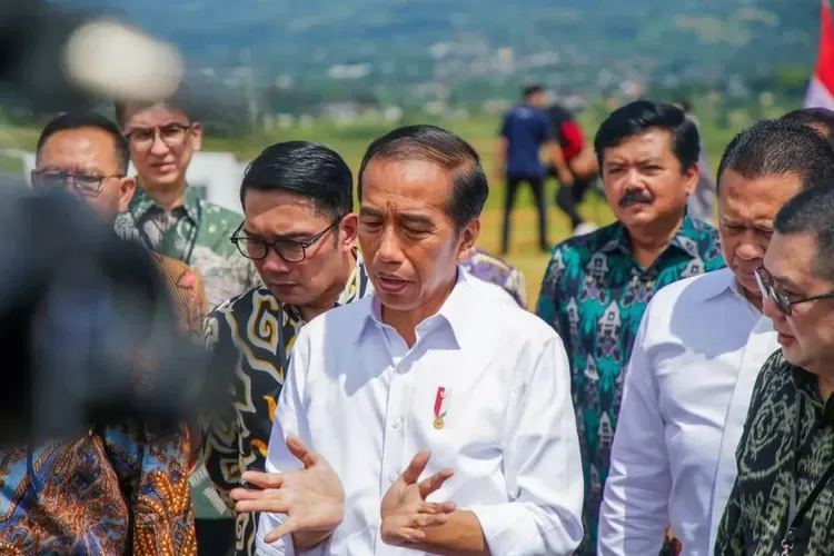 Presiden Joko Widod ketika meresmikan kawasan Lido - Foto: Humas Pemkot Bogor