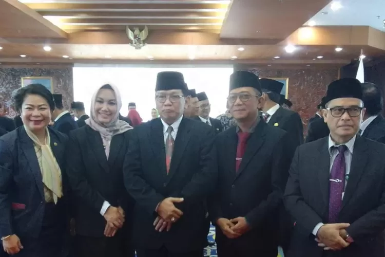 Anggota DPRD Kaltim Veridiana Huraq Wang harapkan sekwan baru bisa sinergi dan memperlancar tugas legislator. (DPRD Kaltim)