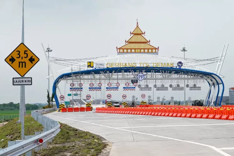 Informasi Tarif Tol Semarang-Demak Seksi 2 Terbaru 2023 (Gorajuara/Instagram @tol_semarang_demak)