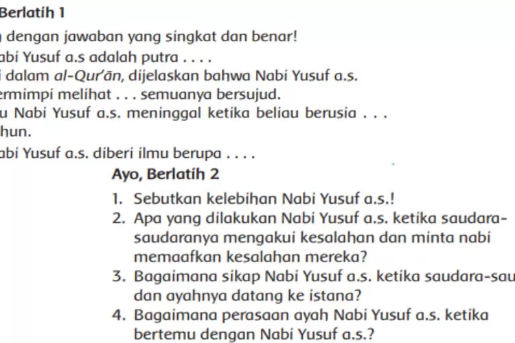 Ayo Berlatih PAI kelas 3 halaman 79 80 Agama Islam Kurikulum 2013