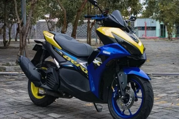 Spesifikasi dan harga motor Aerox 155 terbaru. (Instagram@aeroxnation155)