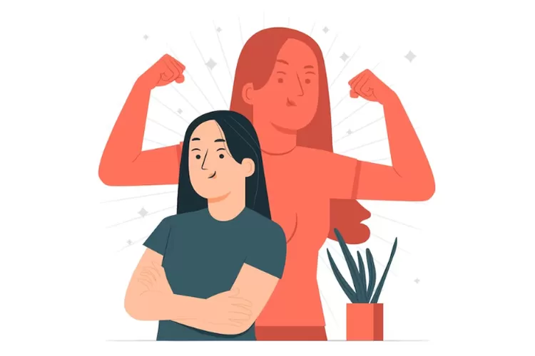 Ada beberapa sisi positif dari memiliki rasa insecure untuk diri sendiri (freepik/storyset)