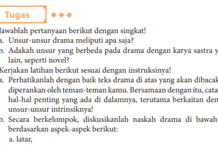Ilustrasi Bahasa Indonesia kelas 11 halaman 245 Kurikulum 2013
