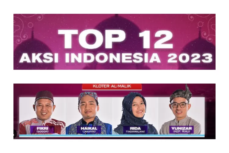 Cara Vote Aksi Indoesia 2023 Indosiar Top 12 Kloter Al-Malik (screenshot Instagram/ officialaksi.indosiar)