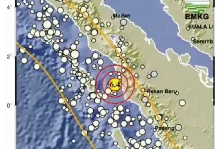 Gempa 6,4 SR di Padang Sidempuan Sumut 