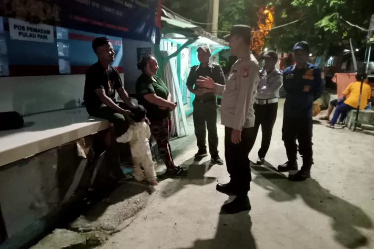 Patroli Malam Polsek Kepulauan Seribu Selatan