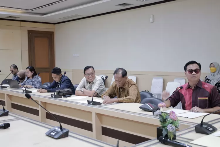 Pansus Pendidikan Pancasila dan Wawasan Kebangsaan DPRD Provinsi Kaltim melakukan kunjungan kerja (kunker) ke DPRD Banten akhir Maret 2023 lalu.  (DPRD Kaltim)