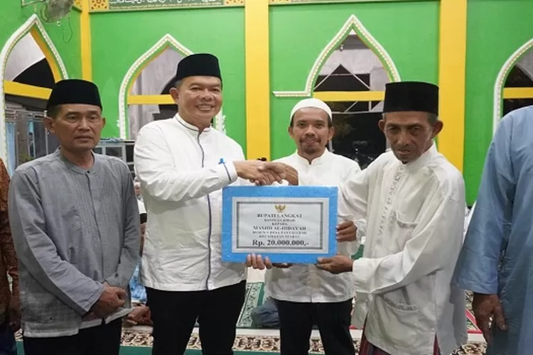 Safari Ramadhan Pemkab Langkat Datangi Masjid AL Hidayah Pantai Gemi (Realitasonline/AA)