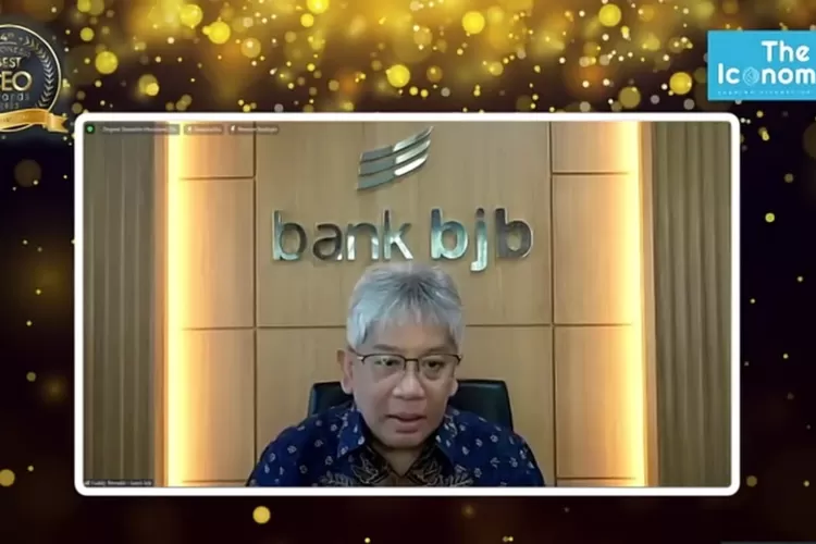 Direktur bank bjb Raih Penghargaan Best CEO 2023 dari The Iconomics