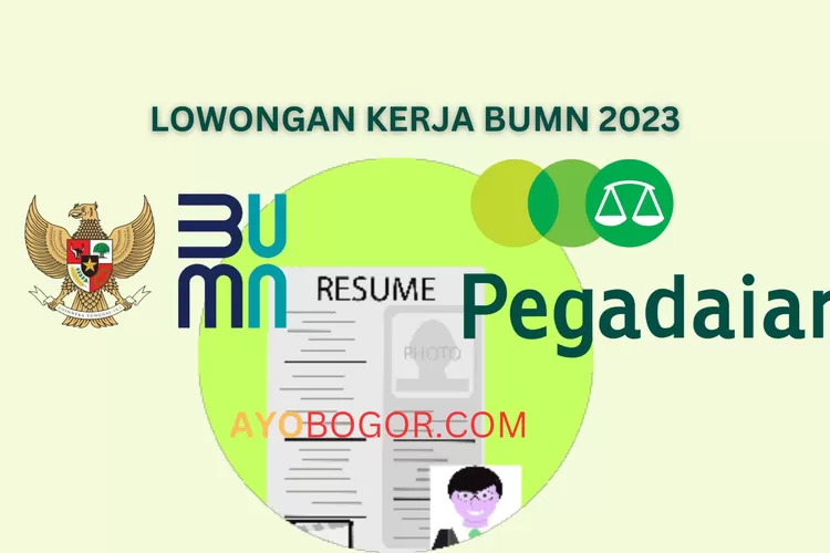 Masih Ada Waktu untuk Daftar Lowongan Kerja BUMN 2023 di Pegadaian, Lulusan Jurusan IT Yuk Segera Merapat! (AYOBGOR.COM)