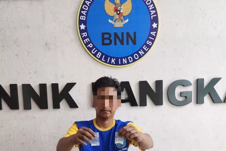 Diduga pengedar narkotika jenis sabu diamankan BNN Langkat (Realitasonline/hamka)
