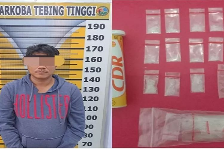 Miliki Sabu dan Ganja Diringkus Polres Tebing Tinggi (Realitasonline/JS)