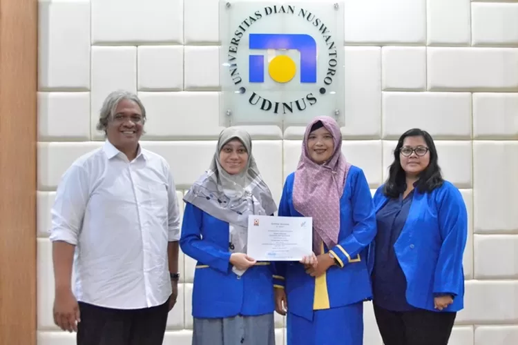 Prodi S1 Sistem Informasi (Sisfo) Udinus Semarang meraih akreditasi internasional.