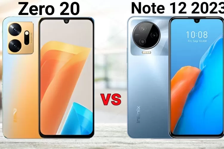 Spesifikasi Infinix Note 12 2023 vs Infinix Zero 20, serta harga terbaru di bulan April 2023 (YouTube Gadget Gists)