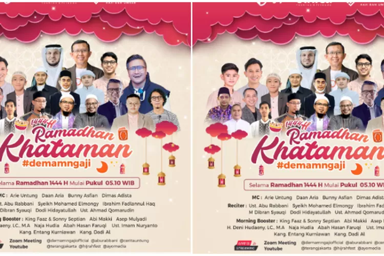 Khataman Ramadhan Demam Ngaji - Menuju Indonesia Bebas Buta Huruf Al Qur&rsquo;an (Istimewa)