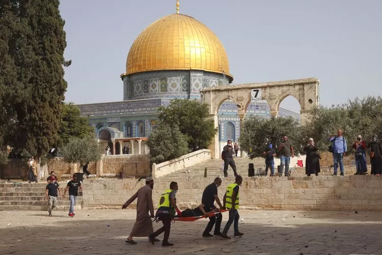 Sederet Fakta-Fakta Terkini Penyerangan Israel dan Palestina di Masjid Al Aqsa yang Kian Memanas   (asset.kompas.com)
