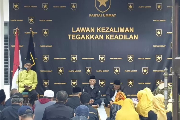 DPW Partai Ummat DIY mengadakan Tasyakuran Milad ke-2 Partai Ummat, Sabtu (8/4/2023) malam.  (Istimewa)