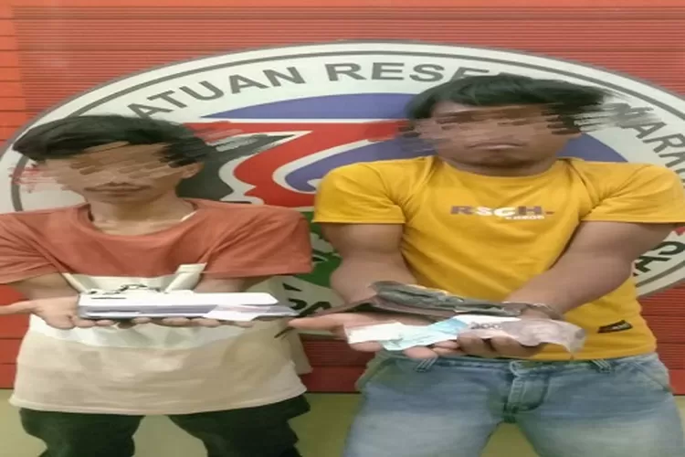 Diduga Pemilik sekaligus pengedar Narkotika jenis sabu HBH dan MKS (Realitasonline/ist)