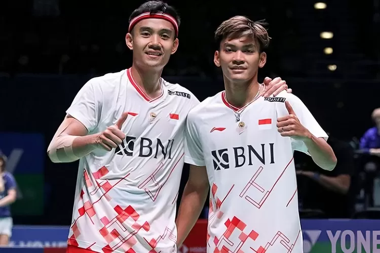 Bagas Maulana dan Muhammad Shohibul Fikri/ Instagram.com/ @badminton.ina  (JAKARTA INSIDER)