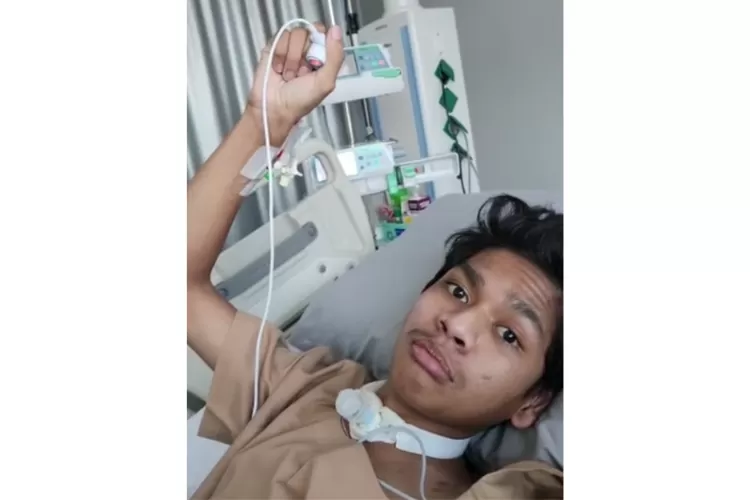 David Ozora menunjukkan progres kesembuhan yang luar biasa (dok. Instagram @tidvrberjalan)