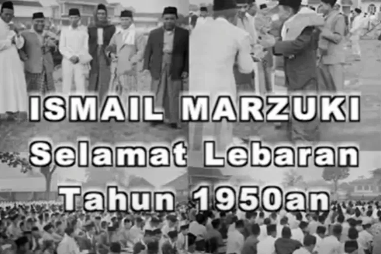 Lagu karya Ismail Marzuki tentang hari lebaran (youtube@abdulmuit_s)