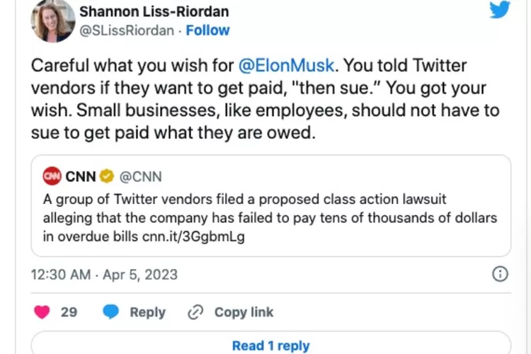 Elon Musk digugat karyawannya sendiri Foto: Ist