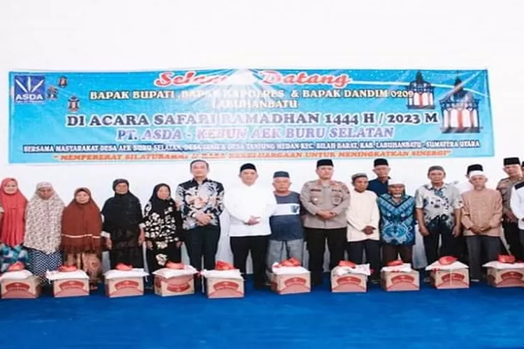 Safari Ramadhan sekaligus Pemberian Sembako PT. ASDA (Realitasonline/RS)