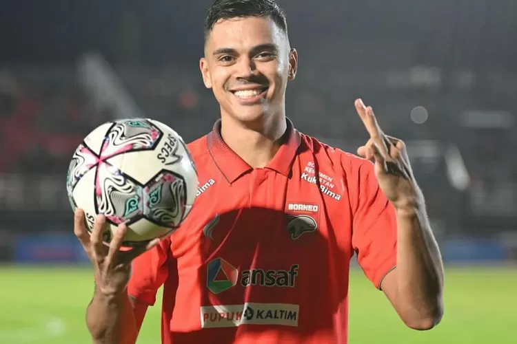 Matheus Pato, Borneo FC, sudah mencetak 25 gol. Bakal top skor BRI Liga 1 2022/2023. (Instagram/ @matheuspato9)