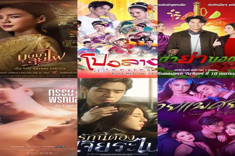 6 Drama Thailand Terbaru Tayang Bulan April 2023 Bertabur Bintang (Berbagai Sumber)