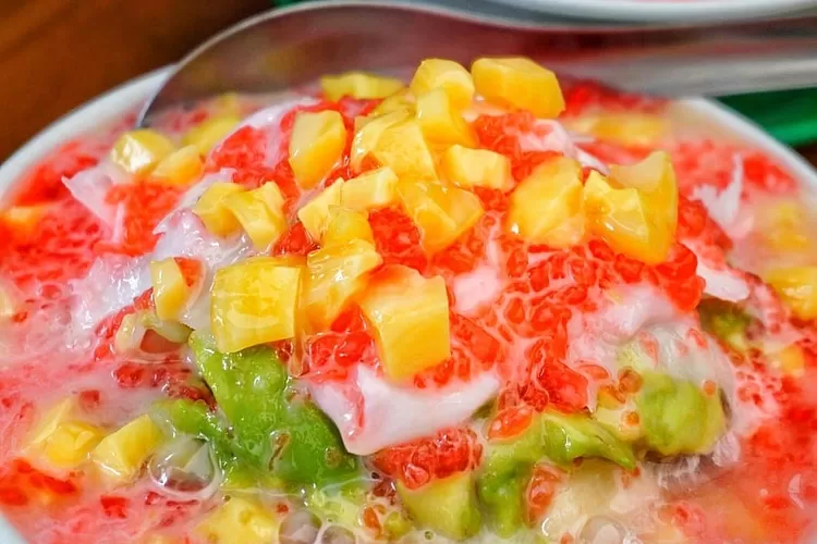 Resep es campur yang biasa dijadikan menu berbuka puasa (Instagram @tukangjajanid)