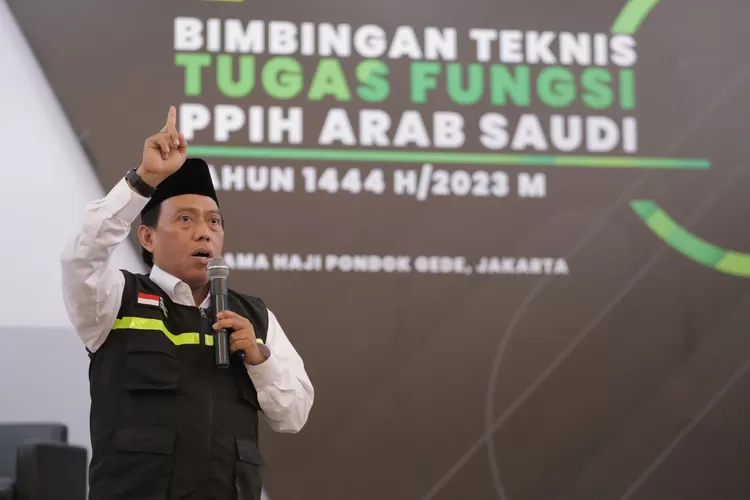 Direktur Bina Haji Kementerian Agama Indonesia, Arsad Hidayat. Berdasarkan laporan dari Kementerian Kesehatan (Kemenkes) RI, kelelahan menjadi faktor utama penyebab meninggalnya jemaah haji Indonesia. (Istimewa)