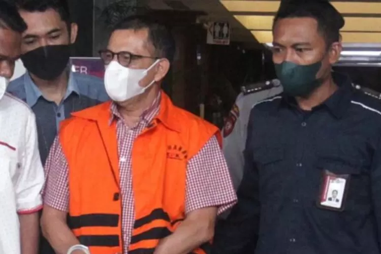 Mantan Wali Kota Cimahi Ajay M Priatna divonis hukuman 4 tahun penjara. Foto: Inews 