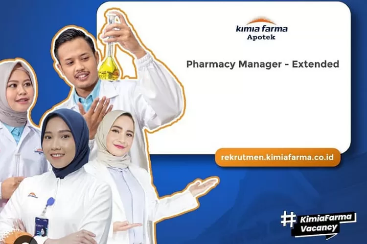 Kimia Farma membuka lowongan kerja bagi putra dan putri Indonesia April 2023 (Instagram @lifeatkf)