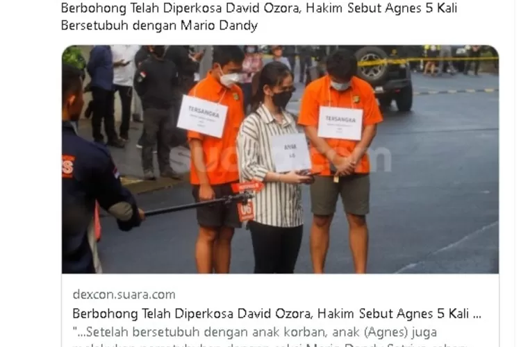 Pengacara N, saksi kunci kasus Mario Dandy, turut mengomentari vonis Hakim kasus AG