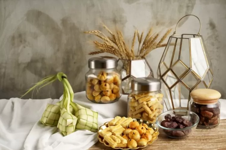 Ilustrasi aneka kue lebaran. (Kredit: shutterstock)