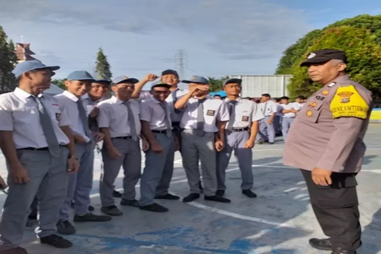 Polresta Deli Serdang beri himbauan kepada para pelajar jelang kelulusan (Realitasonline/ist)