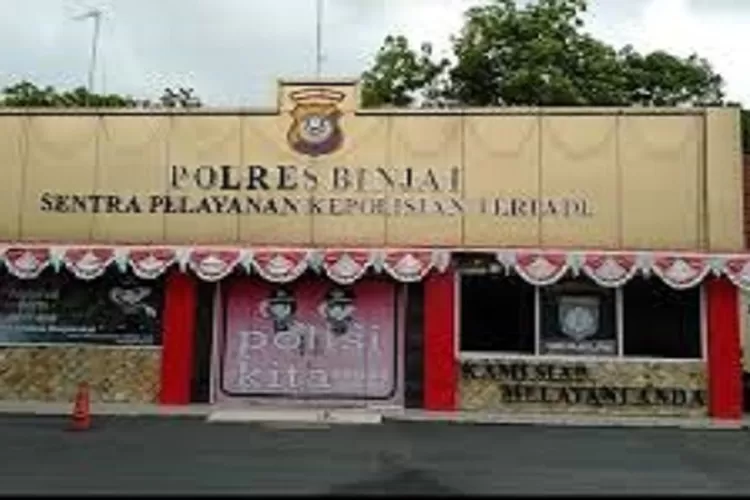 Kantor Polres Binjai Mengamankan Bandar Narkoba (Realitasonline/EW)