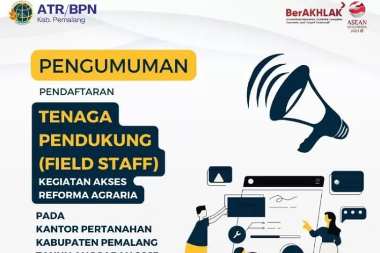 Lowongan kerja Badan Pertanahan Nasional (BPN) (Instagram @kantahkabpemalang)