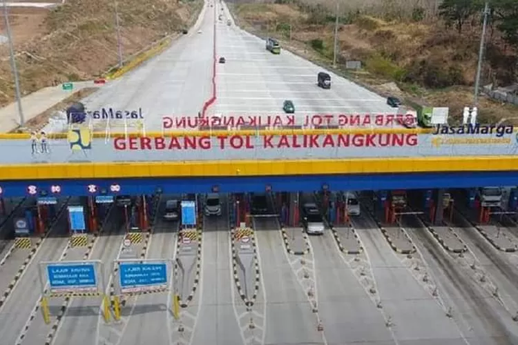 Jadwal Lengkap One Way, Contra Flow Dan Ganjil Genap Jalan Tol Mudik Lebaran 2023(foto : Facebook Gerbang Tol Kalikangkung)