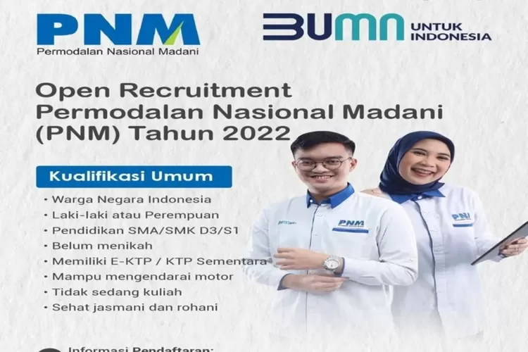 Lowongan Kerja BUMN di PT PNM Bulan April 2023, Ada 5 Posisi