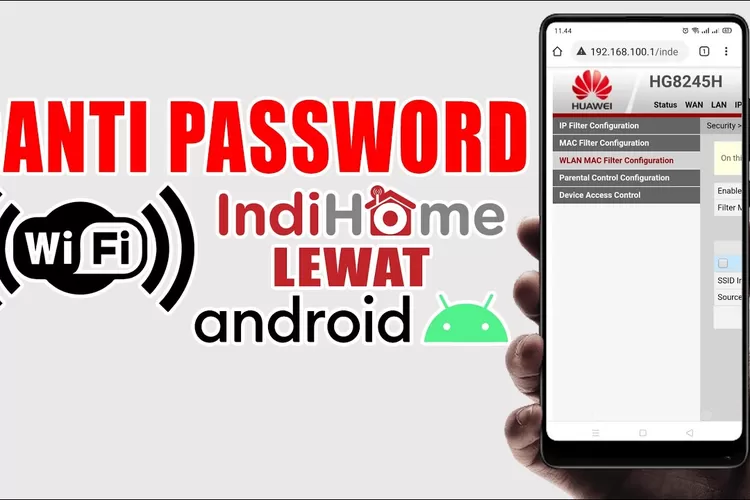 Cara Mengganti Password Wifi Dengan Menggunakan HP, PC dan juga Aplikasi Indihome ( YT : Lam Alife)