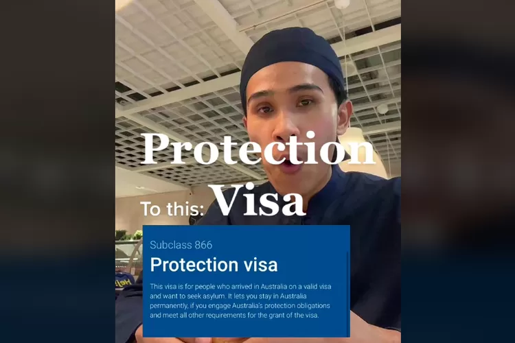 Apa Itu Protection Visa (Foto: Tangkapan layar TikTok @awbimaxreborn)