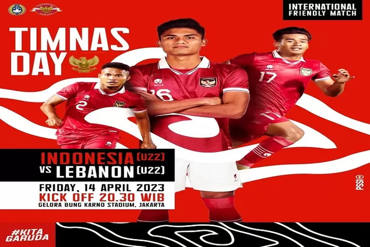 Timnas Indonesia U22 Akan Menghadapi Lebanon U22 Untuk Pertama Kalinya di GBK  Link Nonton Gratis (https://www.antvklik.com/livestream)