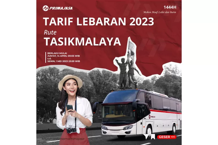 Jadwal Dan Harga Tiket Bus Primajasa Tasikmalaya Bekasi Arus Balik ...