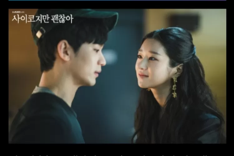 Salah satu rekomendasi drama Korea jatuh cinta dengan teman masa kecil adalah It's Okay to Not be Okay (Soompi)