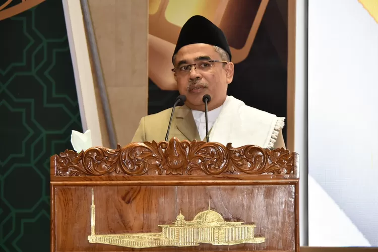 Oleh: KH. Bukhori Sail Attahiri, Lc, MA (Kabid Penyelenggara Peribadatan BPMI): Kemuiiaan bulan Ramadhan kita puasa dan qiyamullail (tangkapan layar istiqlal.or.id)