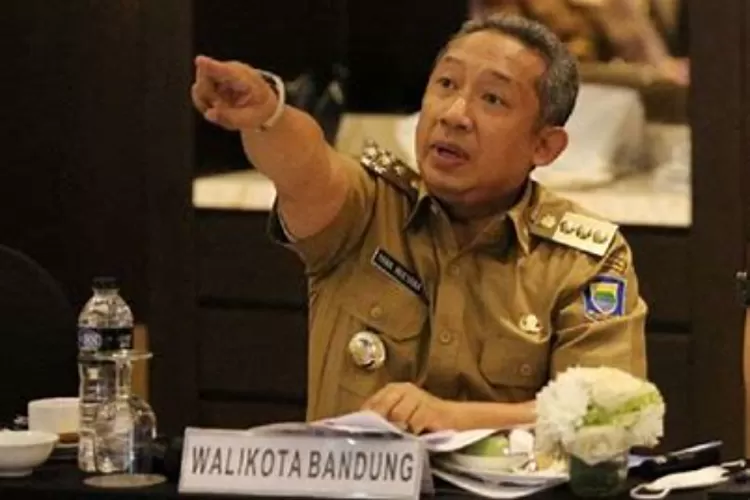 Wali Kota Badung Yana Mulyana resmi ditetapkan sebagai tersangka dugaan kasus suap Bandung Smart City oleh KPK.  (IST)