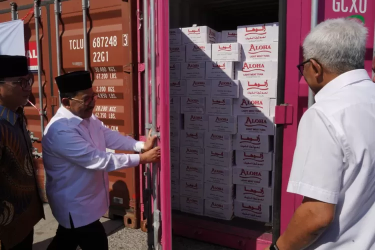 Wamenag lepas ekspor menu jemaah haji 