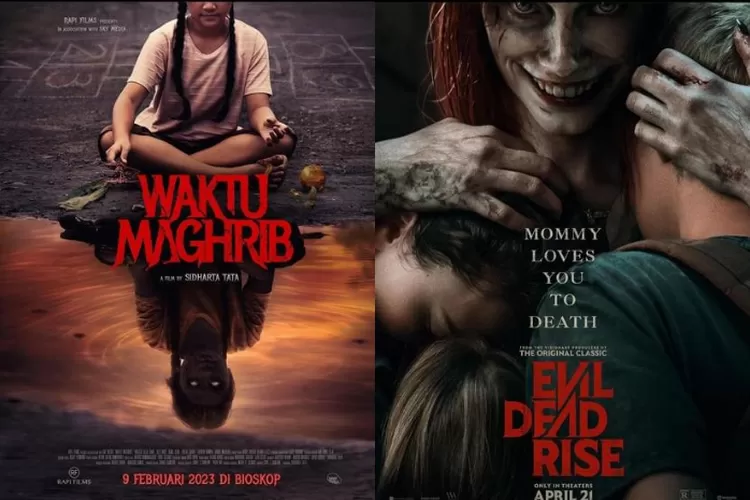 Rekomendasi film horor terbaru 2023 (Instagram @rapifilm @newlinecinema)