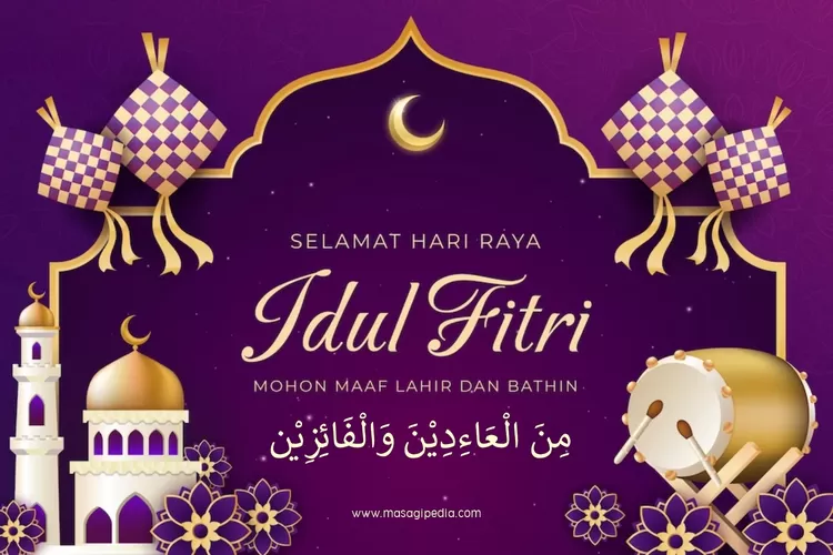 15 Kata-Kata Minal Aidin Wal Faizin Yang Menyentuh Hati Dan Bermakna ...